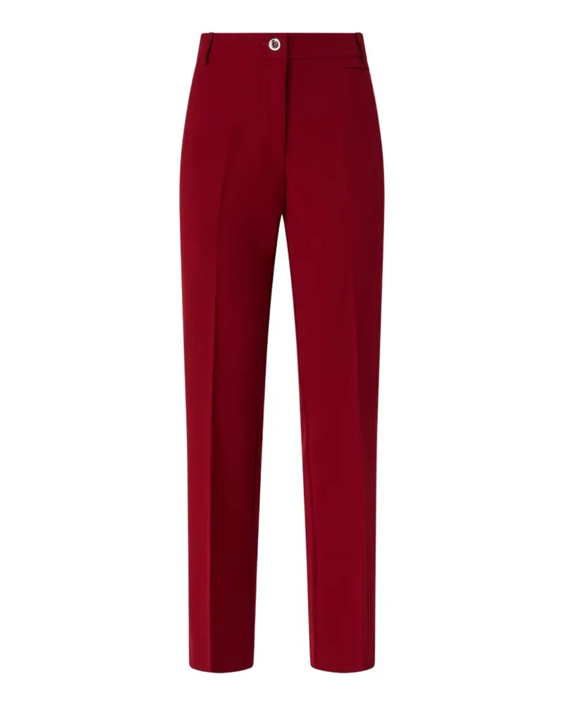 Pinko Gerade Hose mit Bügelfalten - Rot Rot