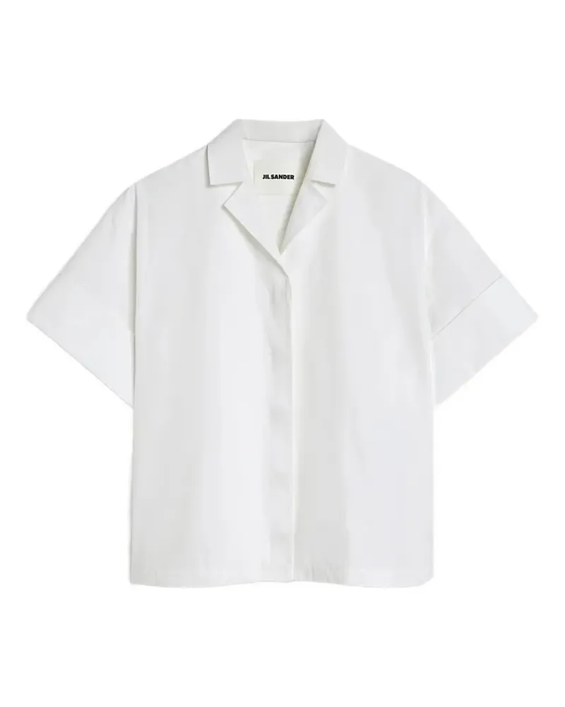 Jil Sander short-sleeve plain shirt - Weiß Weiß