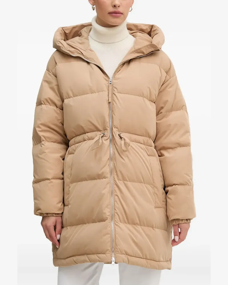 Benetton hooded coat - Nude Nude