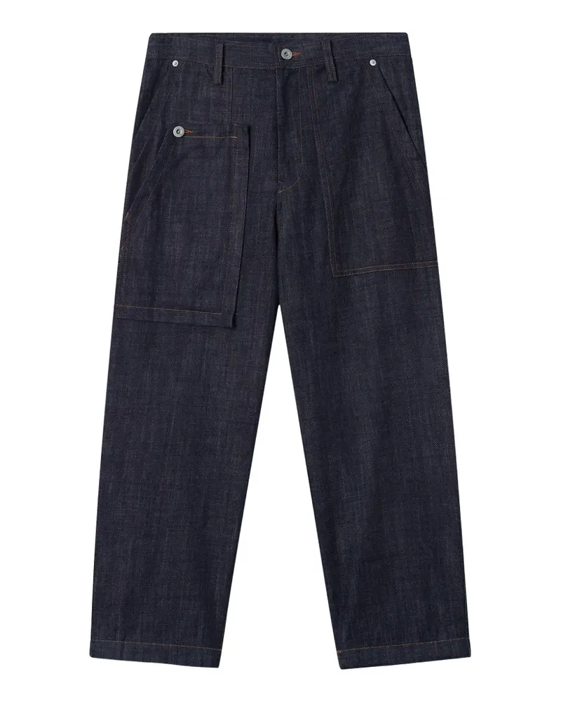 Yohji Yamamoto pocket jeans - Blau Blau