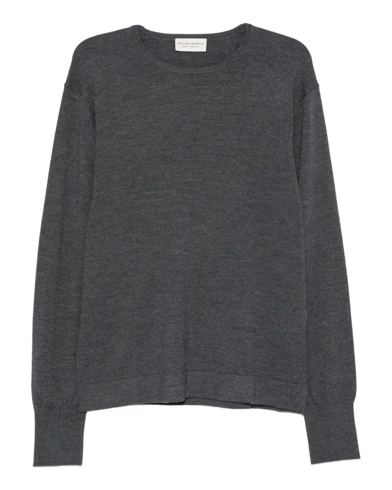 Officine Generale Nina crew-neck sweater - Grau Grau
