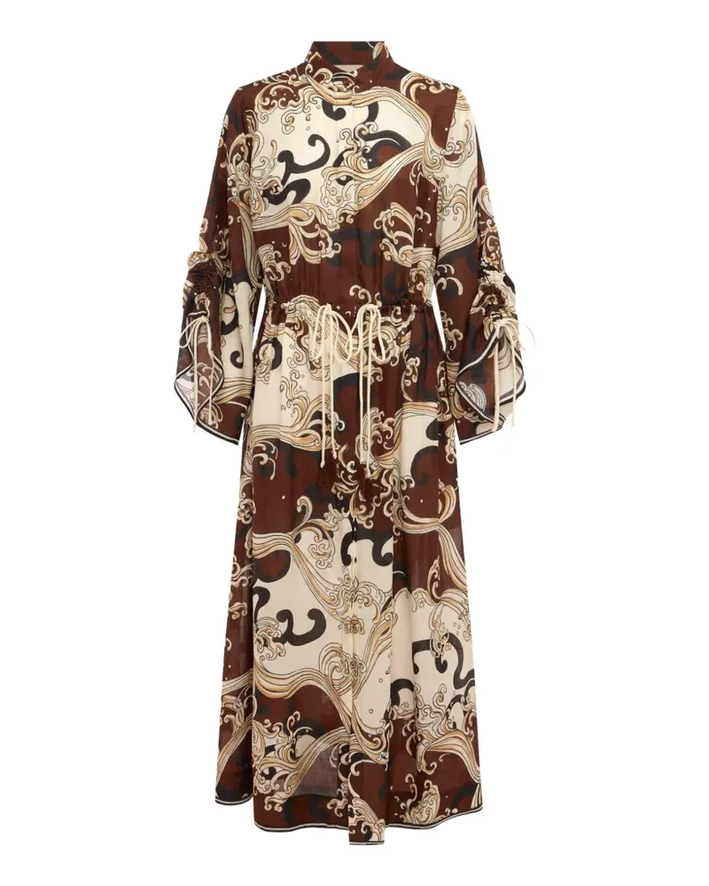 ALEMAIS Otis Hemdkleid - Braun Braun