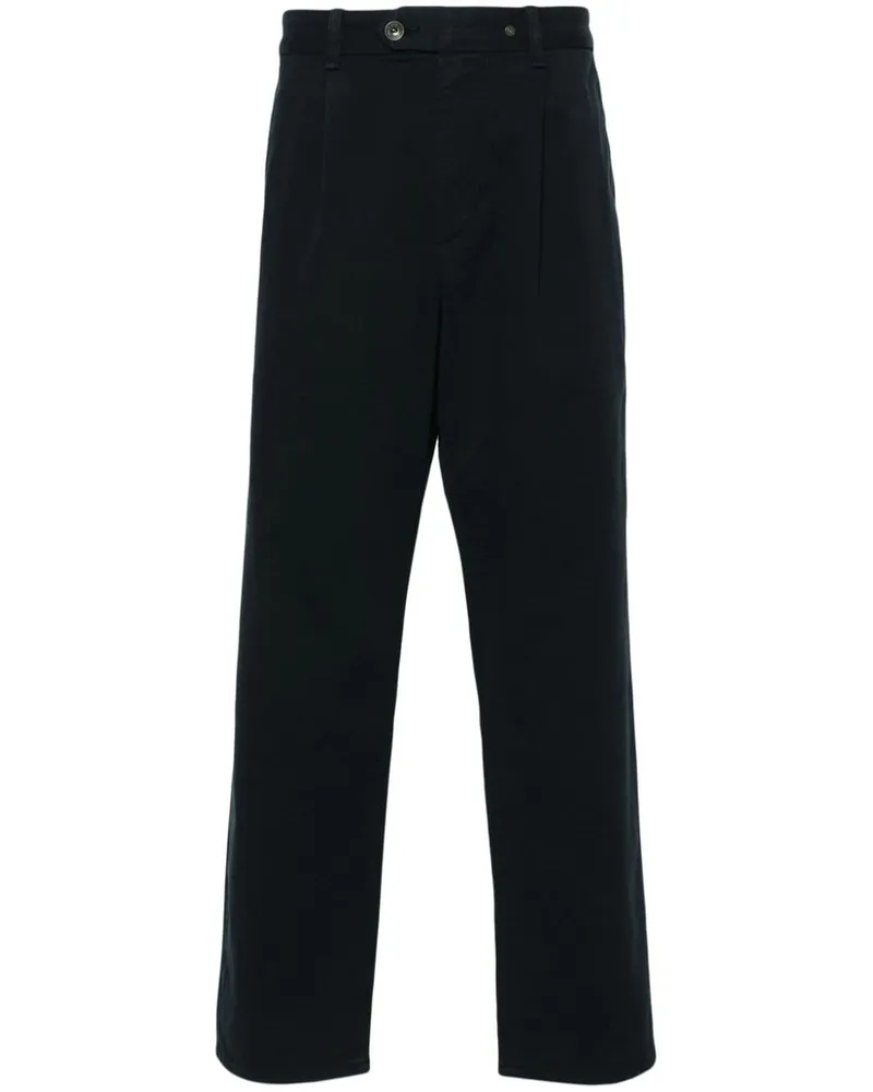 Rag & Bone Hose mit Bundfalten Blau