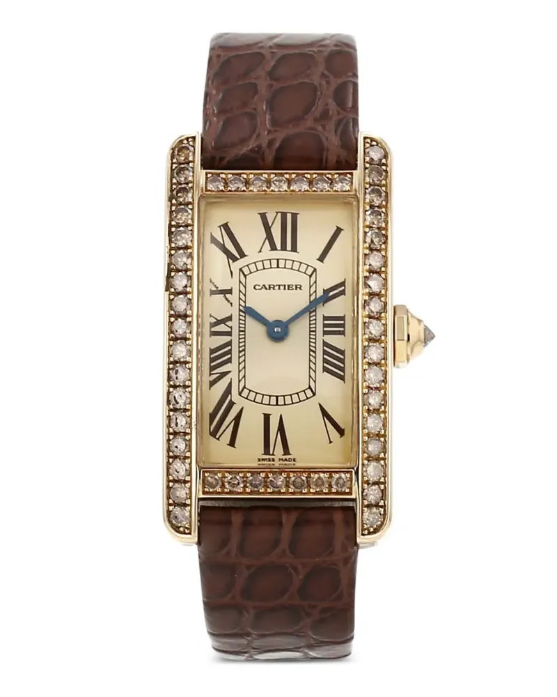 Cartier 2017 Tank Américaine Armbanduhr 35mm - Nude Nude