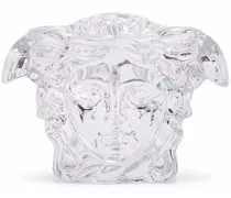Medusa Grande Vase aus Kristall - Weiß