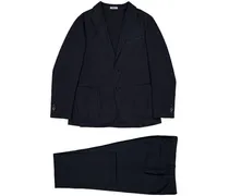 Einreihiger Anzug - Blau