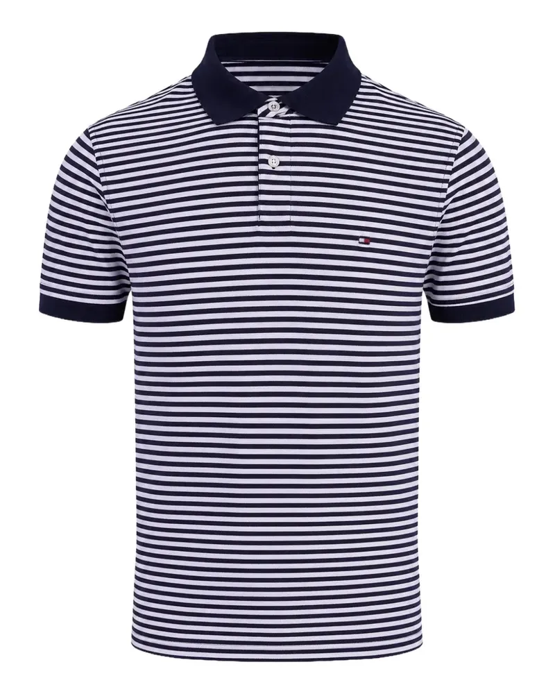 Tommy Hilfiger 1985 horizontal-stripe polo shirt - Blau Blau