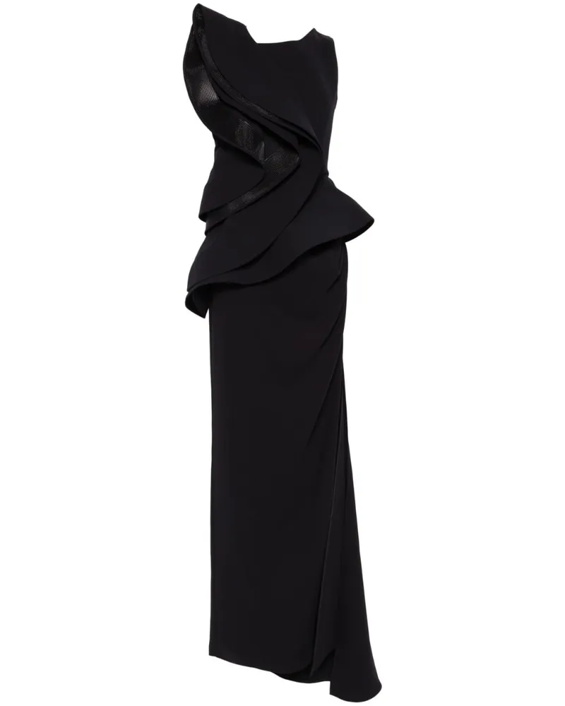 Maticevski Fateful Abendkleid - Schwarz Schwarz