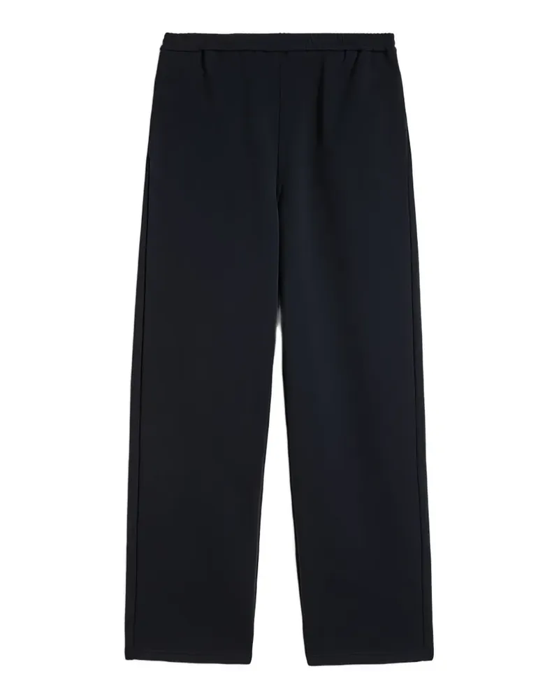 Jil Sander Jogginghose mit Monogramm-Stickerei - Blau Blau