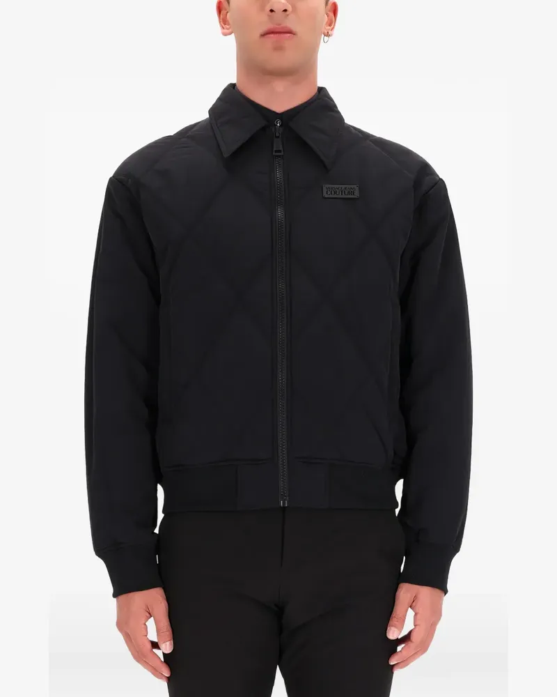 Versace Jeans quilted padded jacket - Schwarz Schwarz