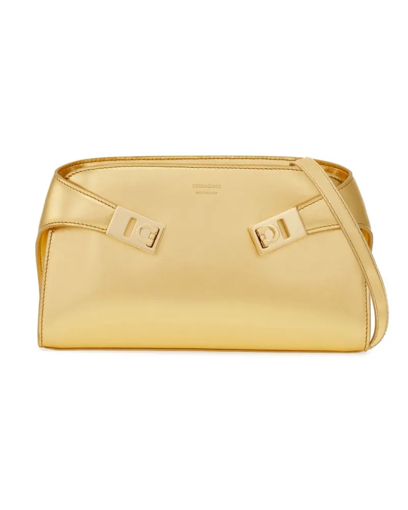 Ferragamo Mini Hug Umhängetasche - Gold Gold