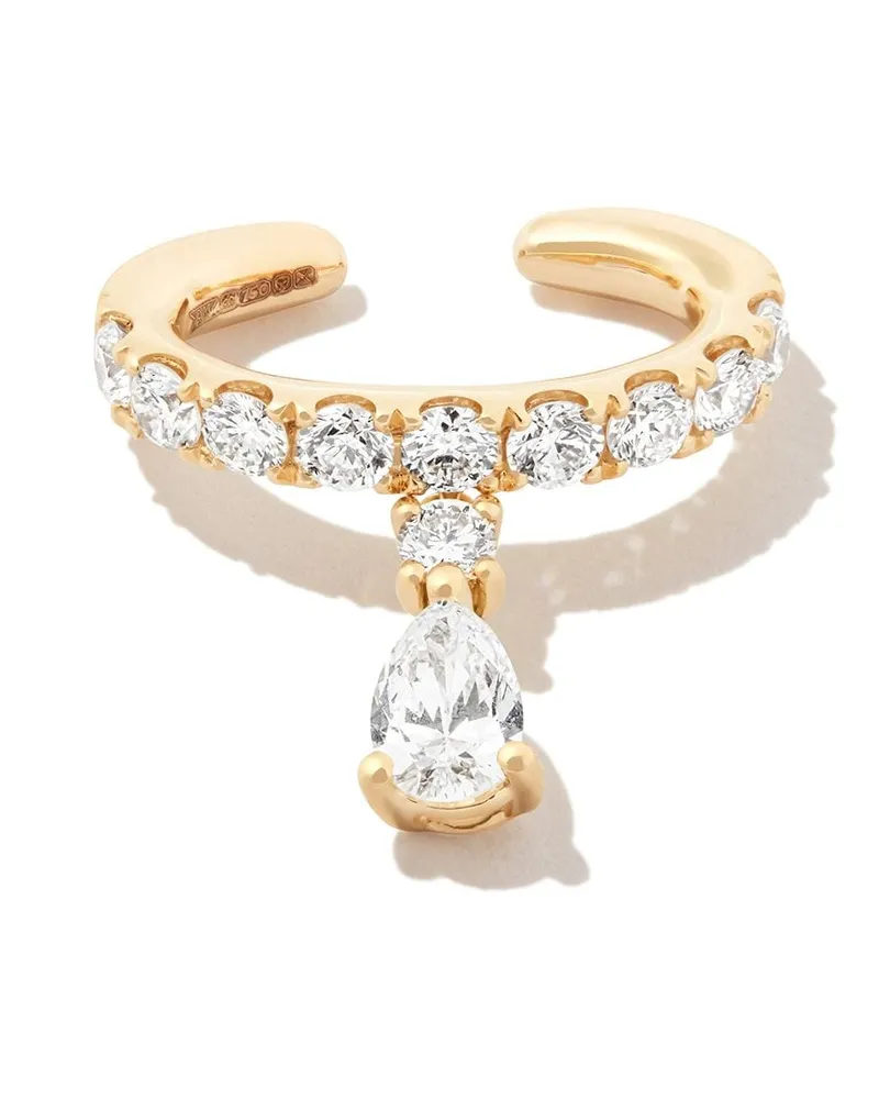 ANITA KO 18kt Ear Cuff aus Gelbgold mit Diamanten Gold