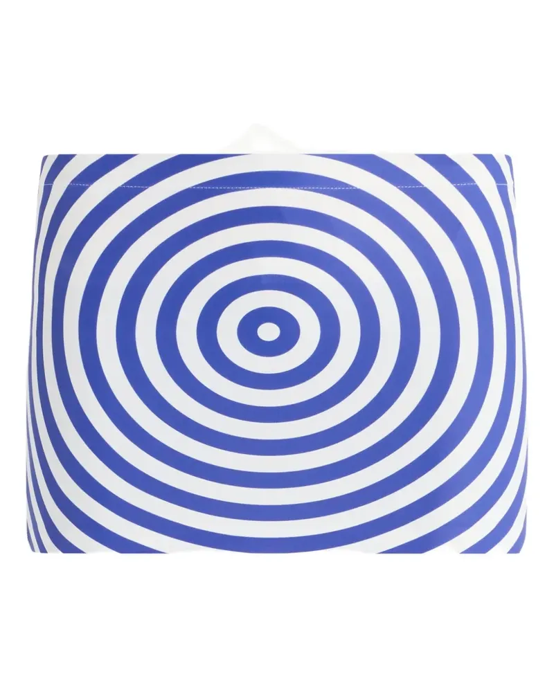 Jean Paul Gaultier The Blue Target mini skirt - Blau Blau