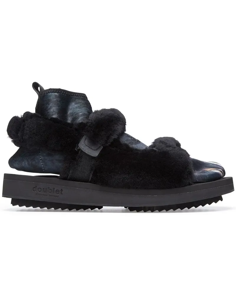Doublet x Suicoke WAS-5abDB-F Sandalen - Schwarz Schwarz