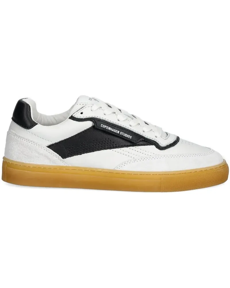Copenhagen Sneakers aus Leder - Weiß Weiß