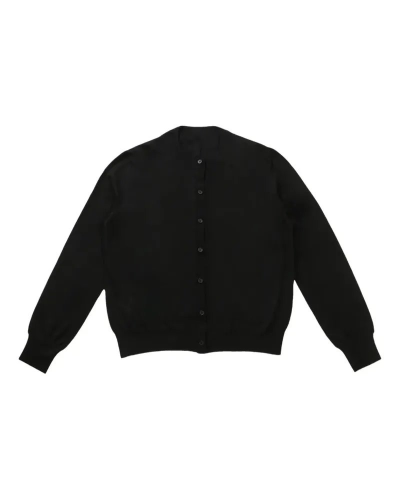 The Row round neck cardigan - Schwarz Schwarz