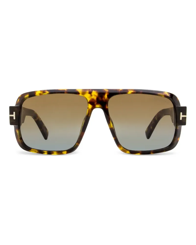 Tom Ford 1101 Turner Sonnenbrille - Braun Braun