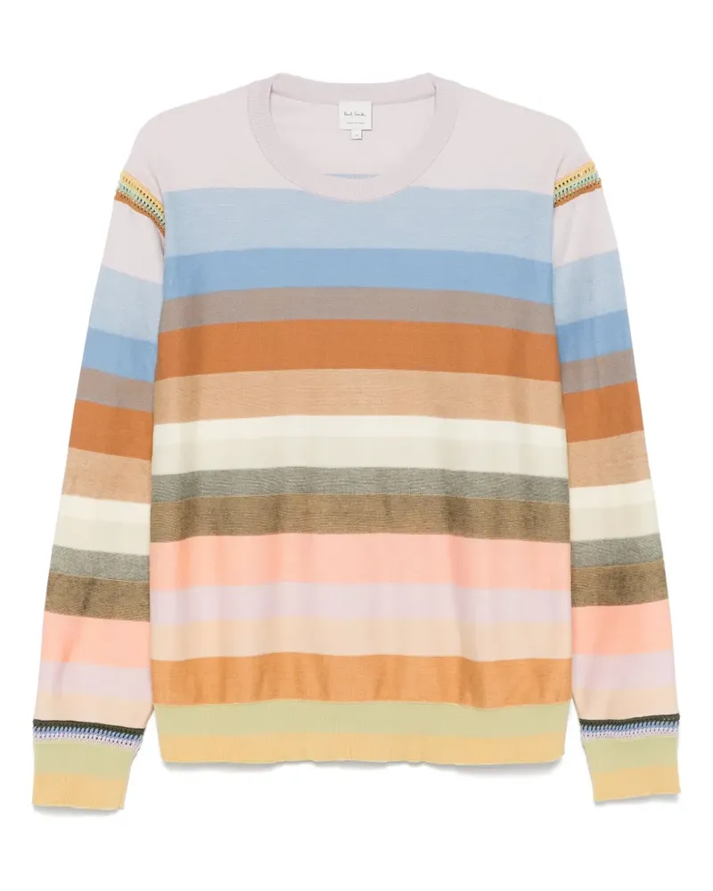 Paul Smith Gestreifter Pullover - Rosa Rosa