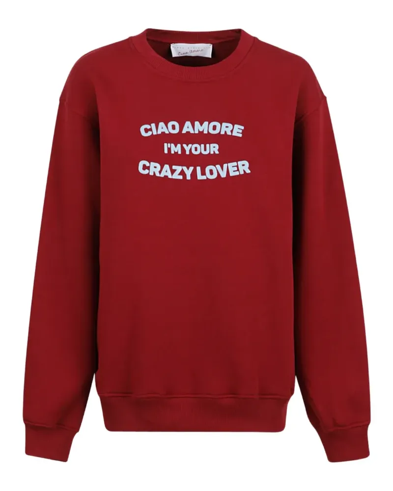 Giada Benincasa I Your Crazy Lover Sweatshirt - Rot Rot