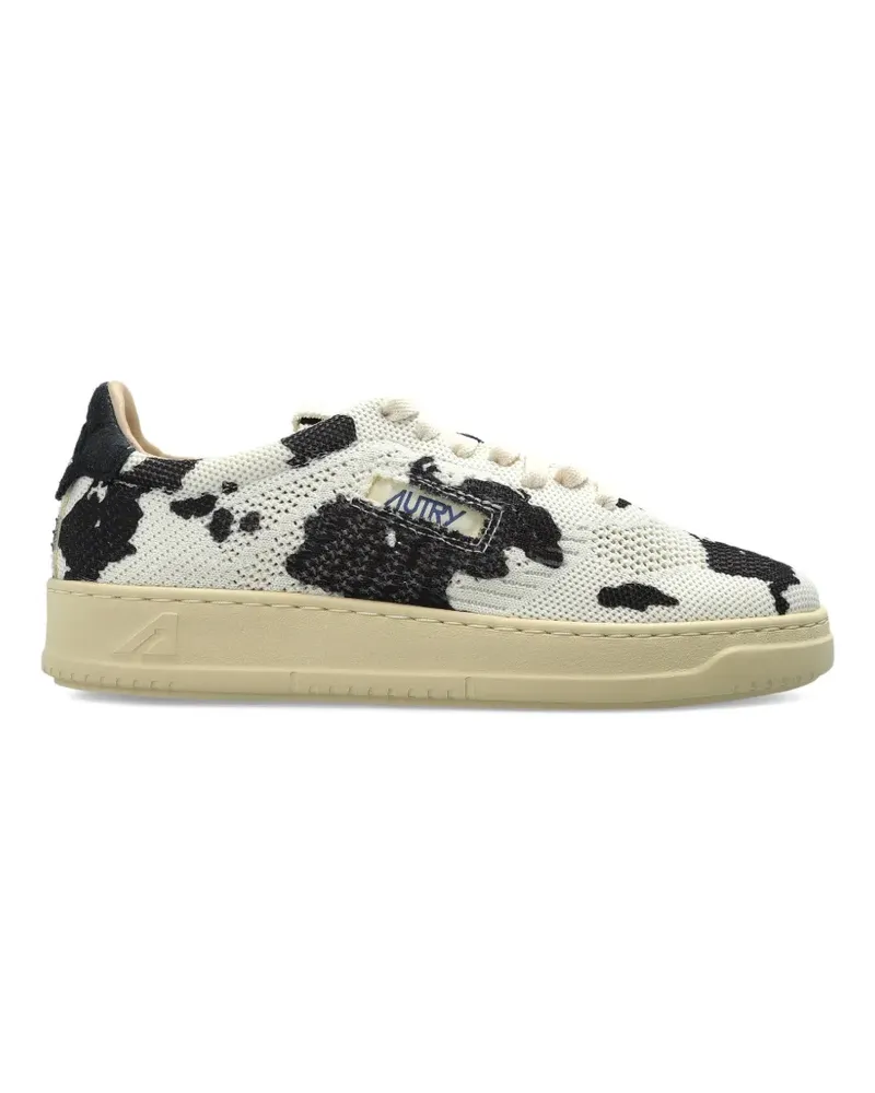 AUTRY Sneakers mit Animal-Print - Weiß Weiß