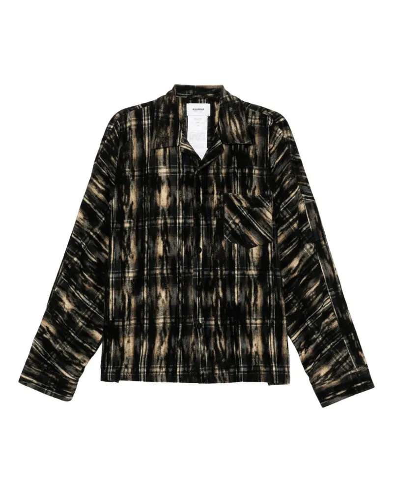 Doublet Dust Flocky Hemd - Schwarz Schwarz