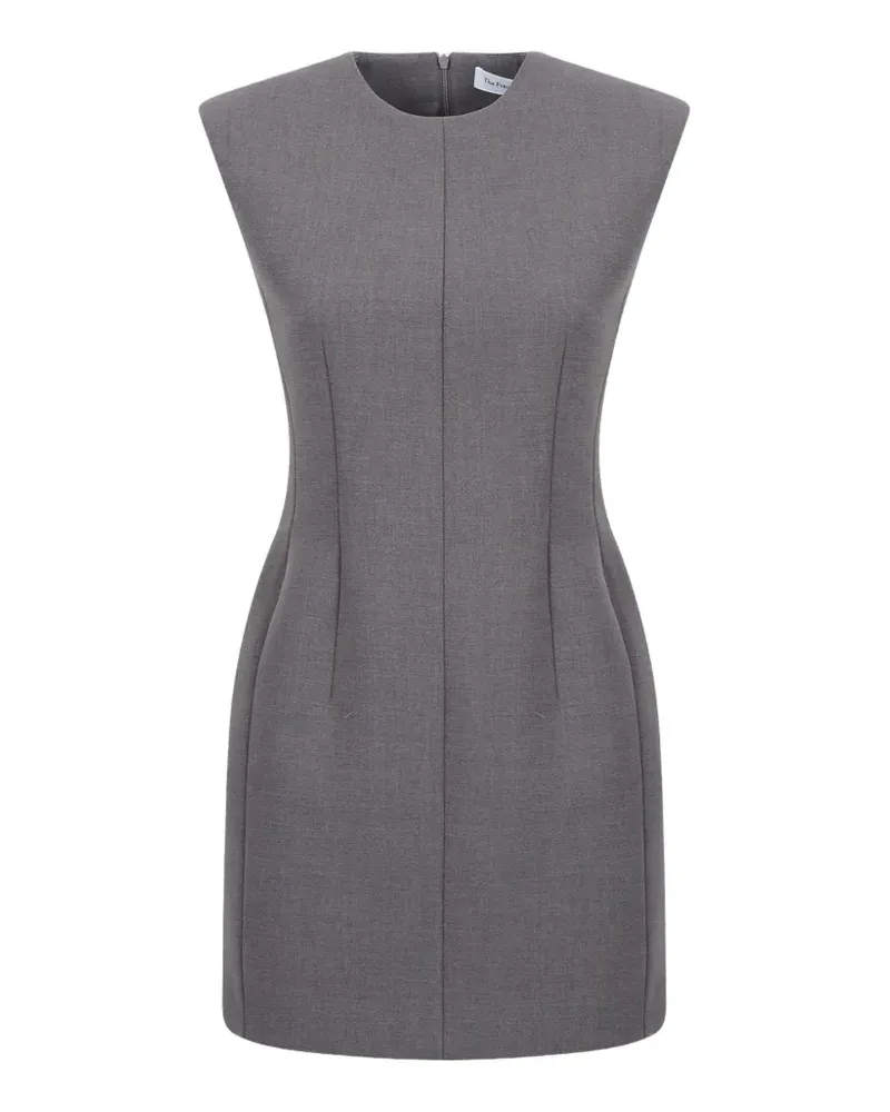 FRANKIE Shop Bryn cinched mini dress - Grau Grau