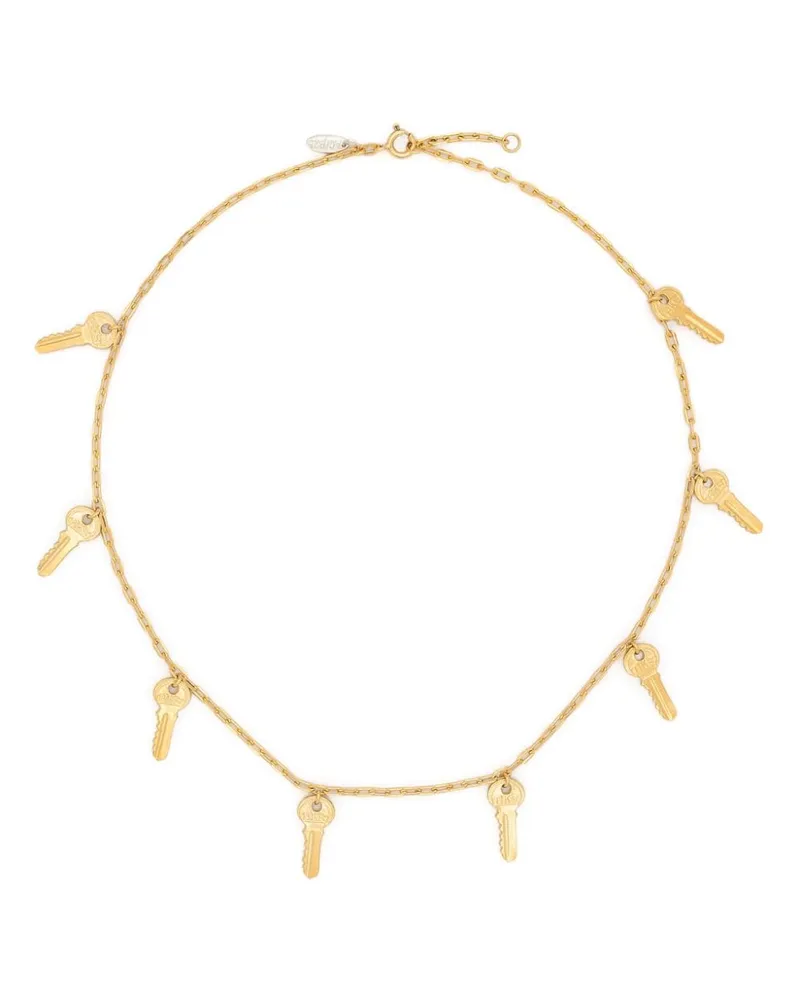Wouters & Hendrix key-pendants necklace - Gold Gold