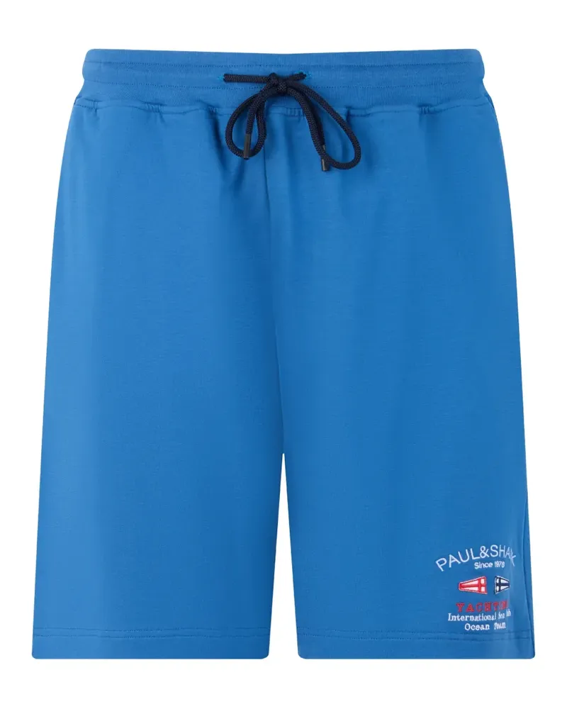 Paul & Shark Shorts mit Kordelzug - Blau Blau