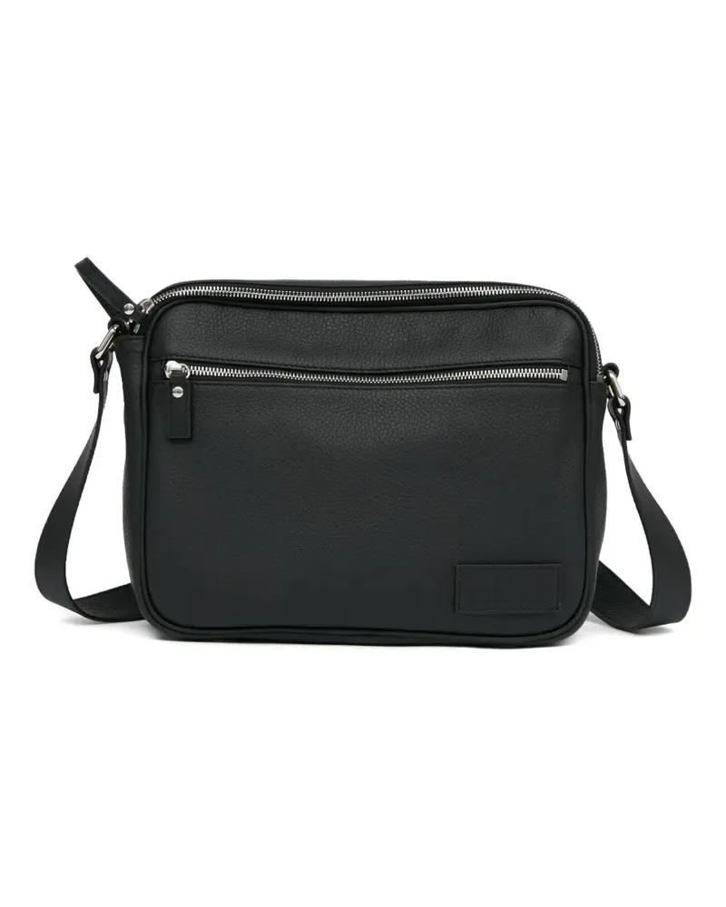 Maison Margiela Strukturierte Kuriertasche - Schwarz Schwarz