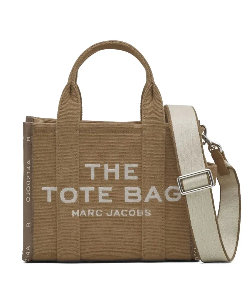 Marc Jacobs small The Jacquard tote bag - Braun Braun