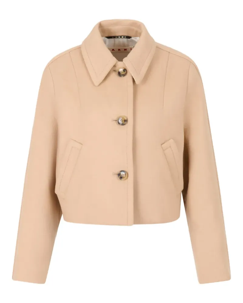 Marni buttoned jacket - Nude Nude