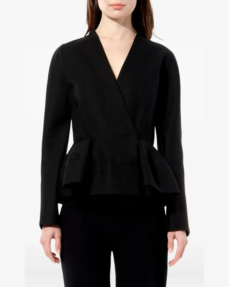 Balenciaga wrap jacket - Schwarz Schwarz