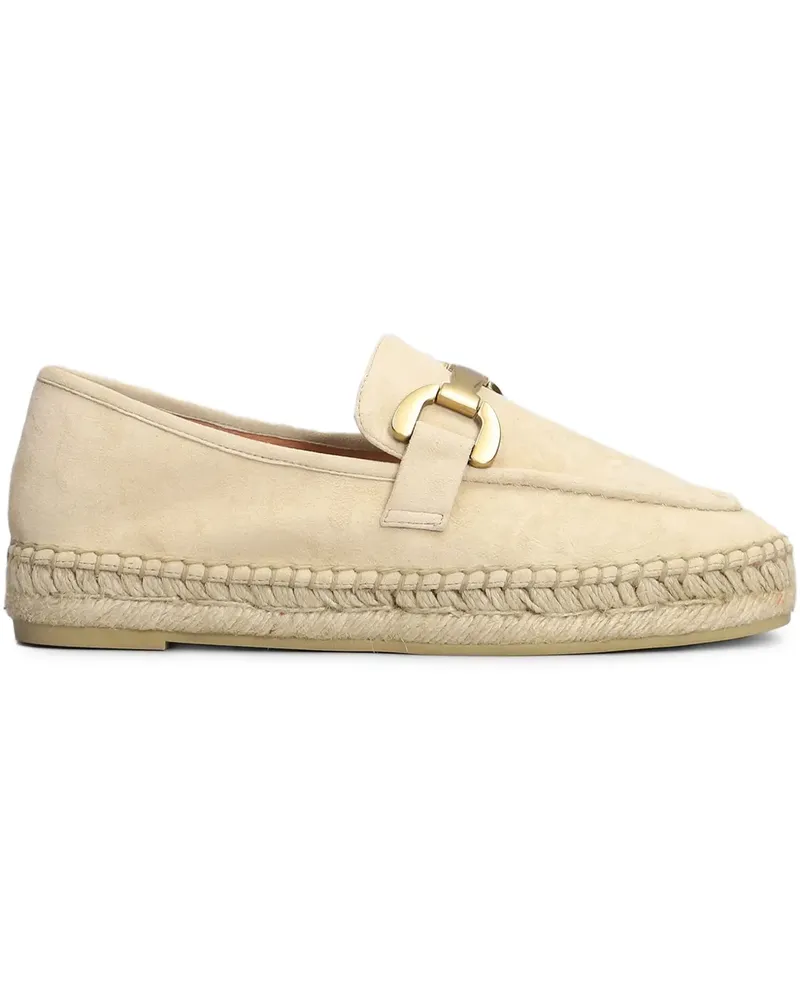 Bibi Lou Espadrilles aus Wildleder - Nude Nude
