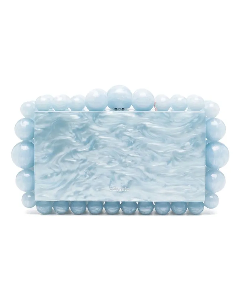 Cult Gaia Marmorierte EOS Clutch Blau