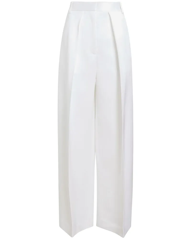 KHAITE Marinta Hose - Weiß Weiß