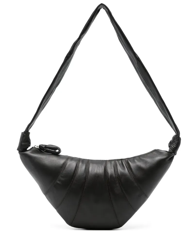 Christophe Lemaire medium Croissant shoulder bag - Braun Braun