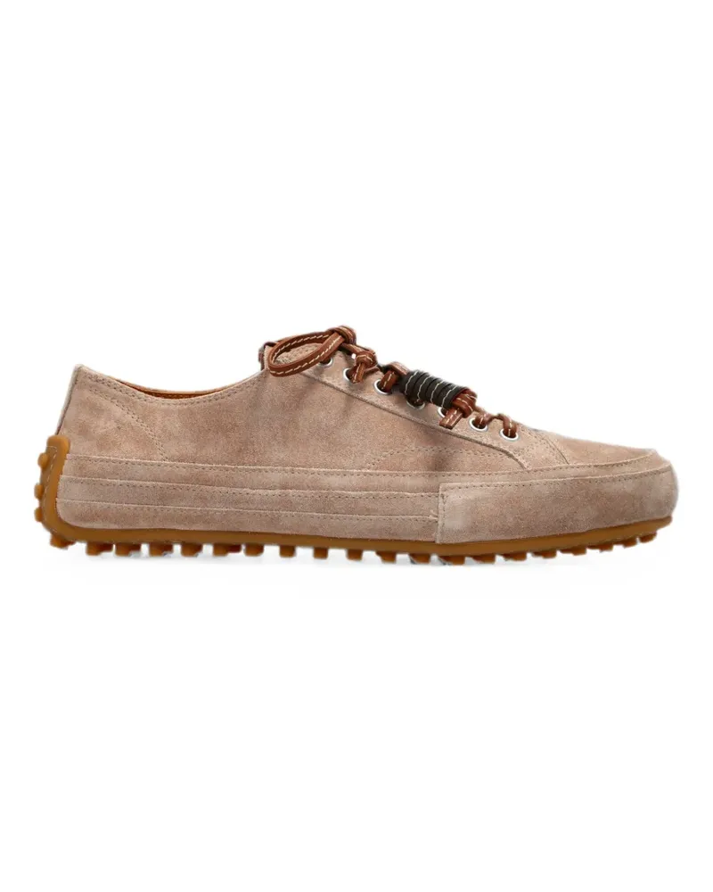 TOD'S Sportschuhe aus Wildleder - Nude Nude