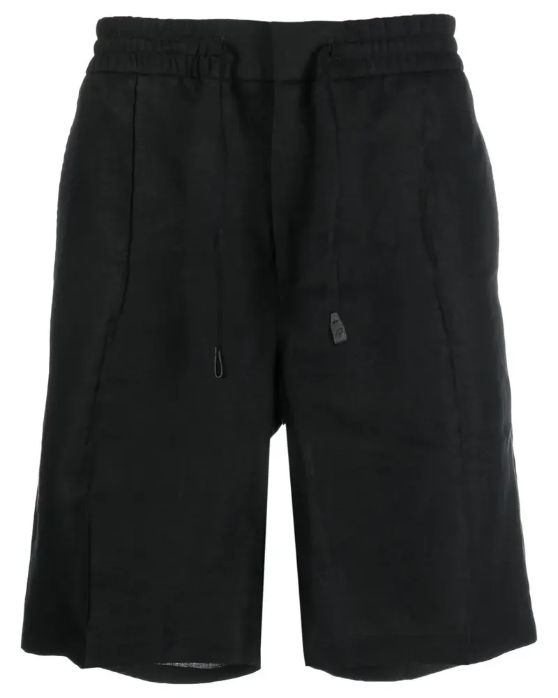 Brioni Shorts mit Kordelzug - Schwarz Schwarz
