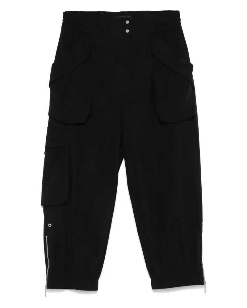 Pinko Klassische Cargohose - Schwarz Schwarz