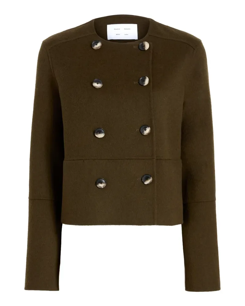 Proenza Schouler Doppelreihige Courtney Jacke - Braun Braun