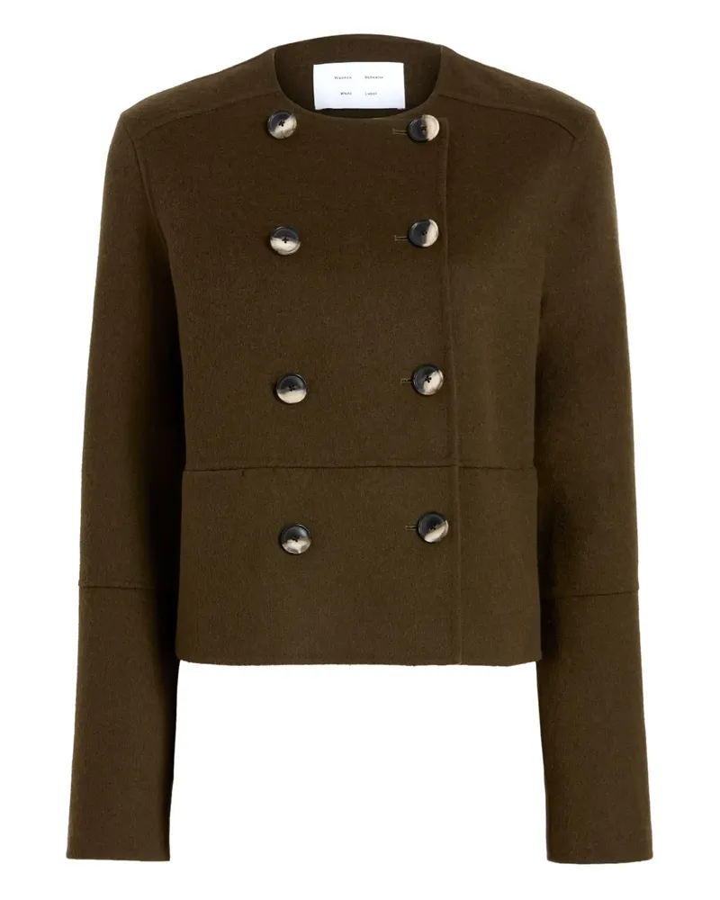 Proenza Schouler Doppelreihige Courtney Jacke - Braun Braun