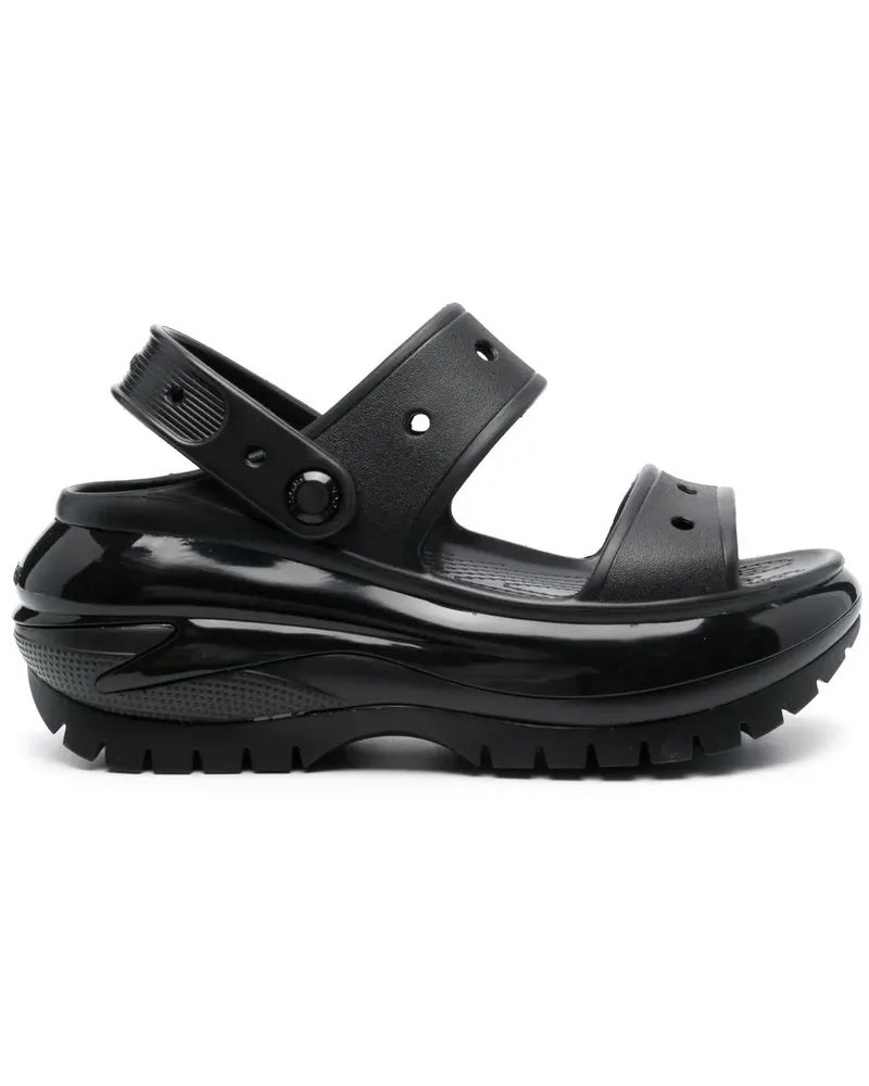 Crocs Mega Crush Sandalen - Schwarz Schwarz