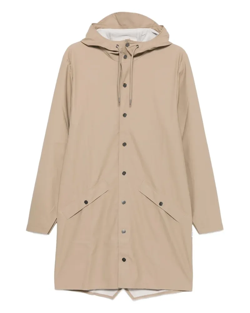 RAINS Parka mit Kapuze - Nude Nude