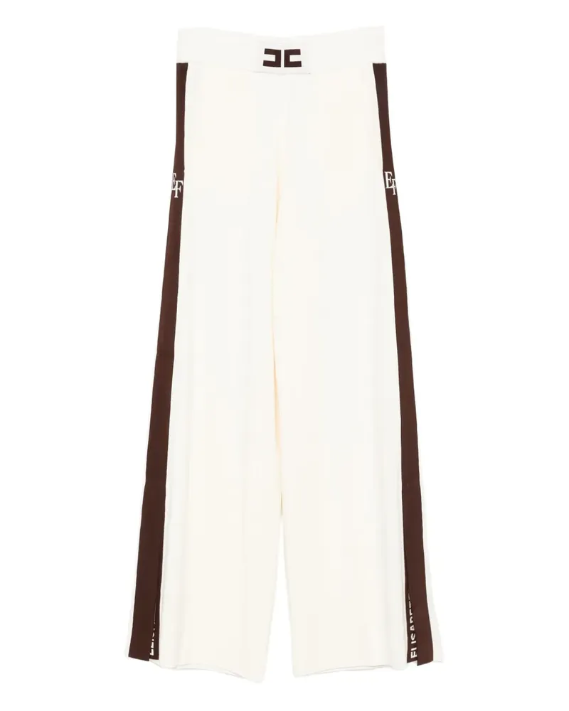 Elisabetta Franchi Hose mit Streifen - Nude Nude