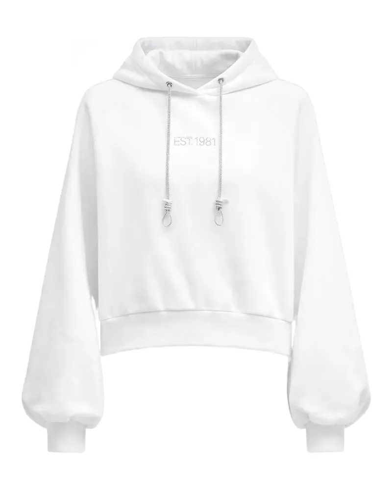 Guess drawstring hoodie - Weiß Weiß