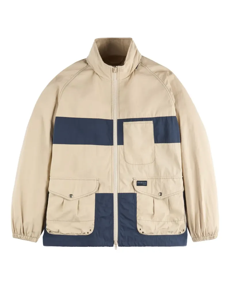 Fay Windbreaker mit aufgesetzter Tasche - Nude Nude