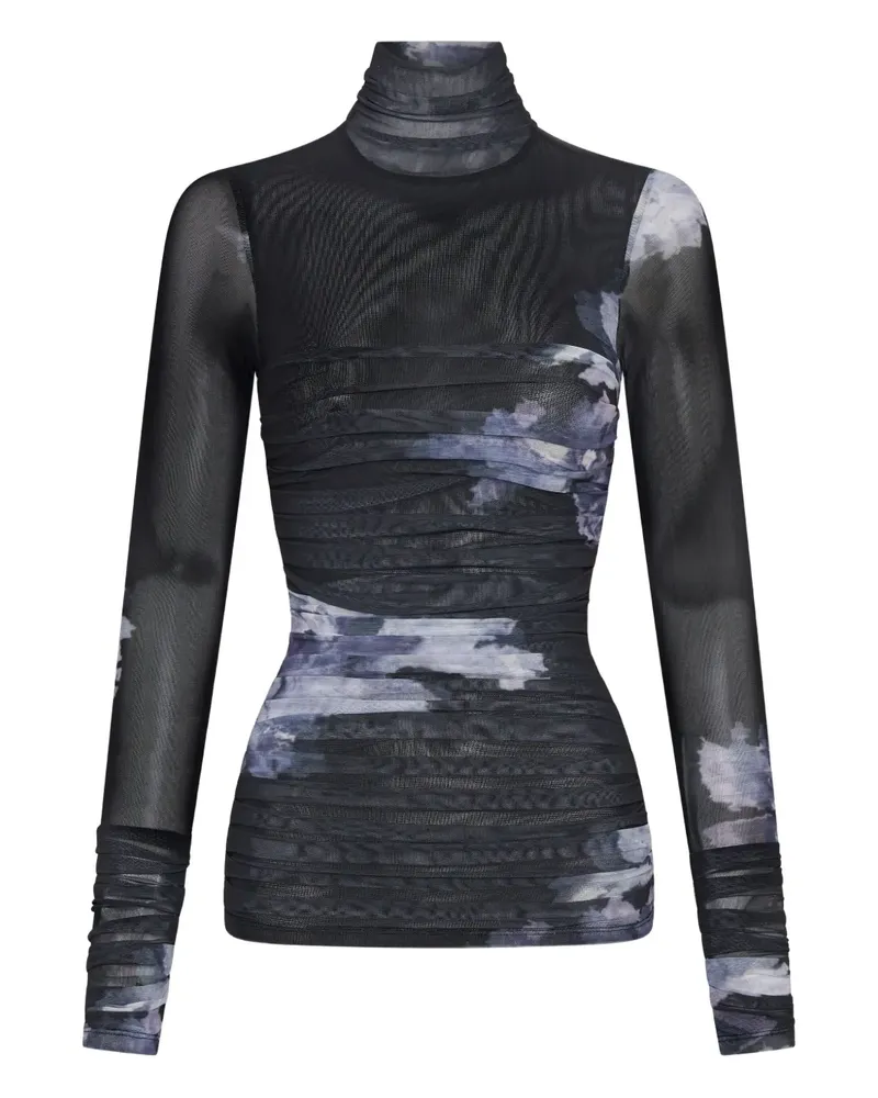 NICHOLAS Harmony floral top - Schwarz Schwarz