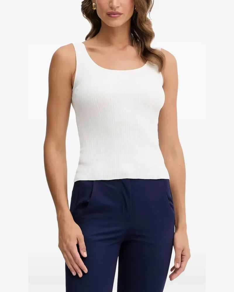 Guess Geripptes Oberteil (2er-Set) - Weiß Weiß