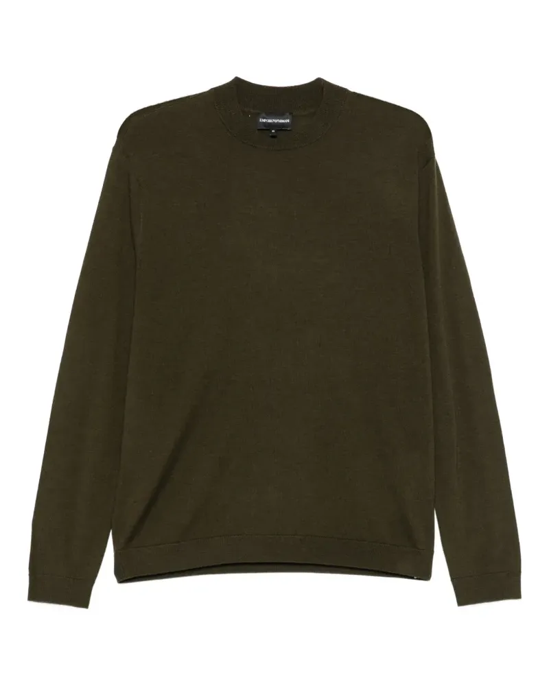 Emporio Armani Pullover mit Rundhalsausschnitt - Grün Grün