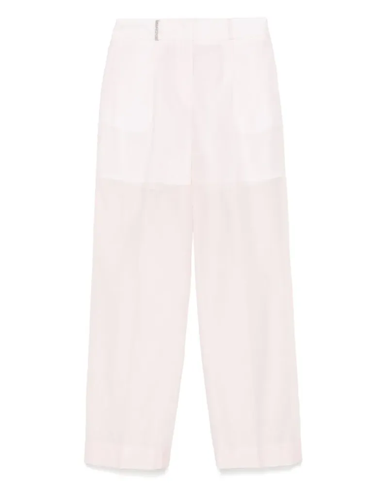 Peserico Hose mit Bundfalten - Rosa Rosa